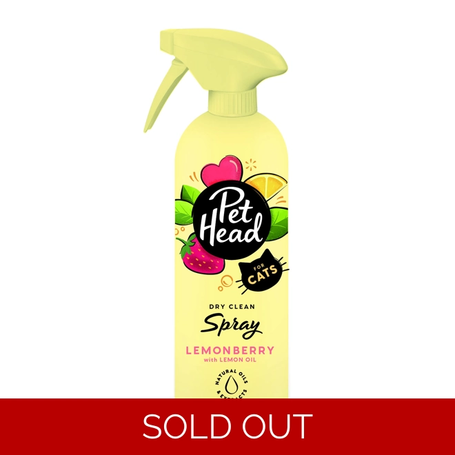 product Image for Pet Head Cat Dry Clean Spray
